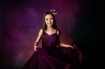 Cascade custom Solid gown- choose color Editorial Dress, Couture Gown, Special Occasion Dress