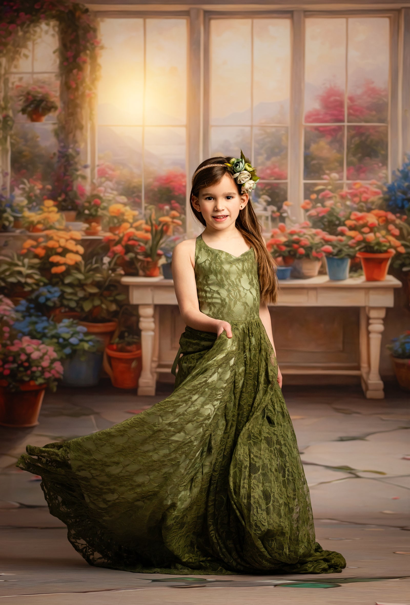 Everly Lace Dress (Solids)- Choose Your Color | Editorial Dress | Couture Gown | Special Occasion Dress