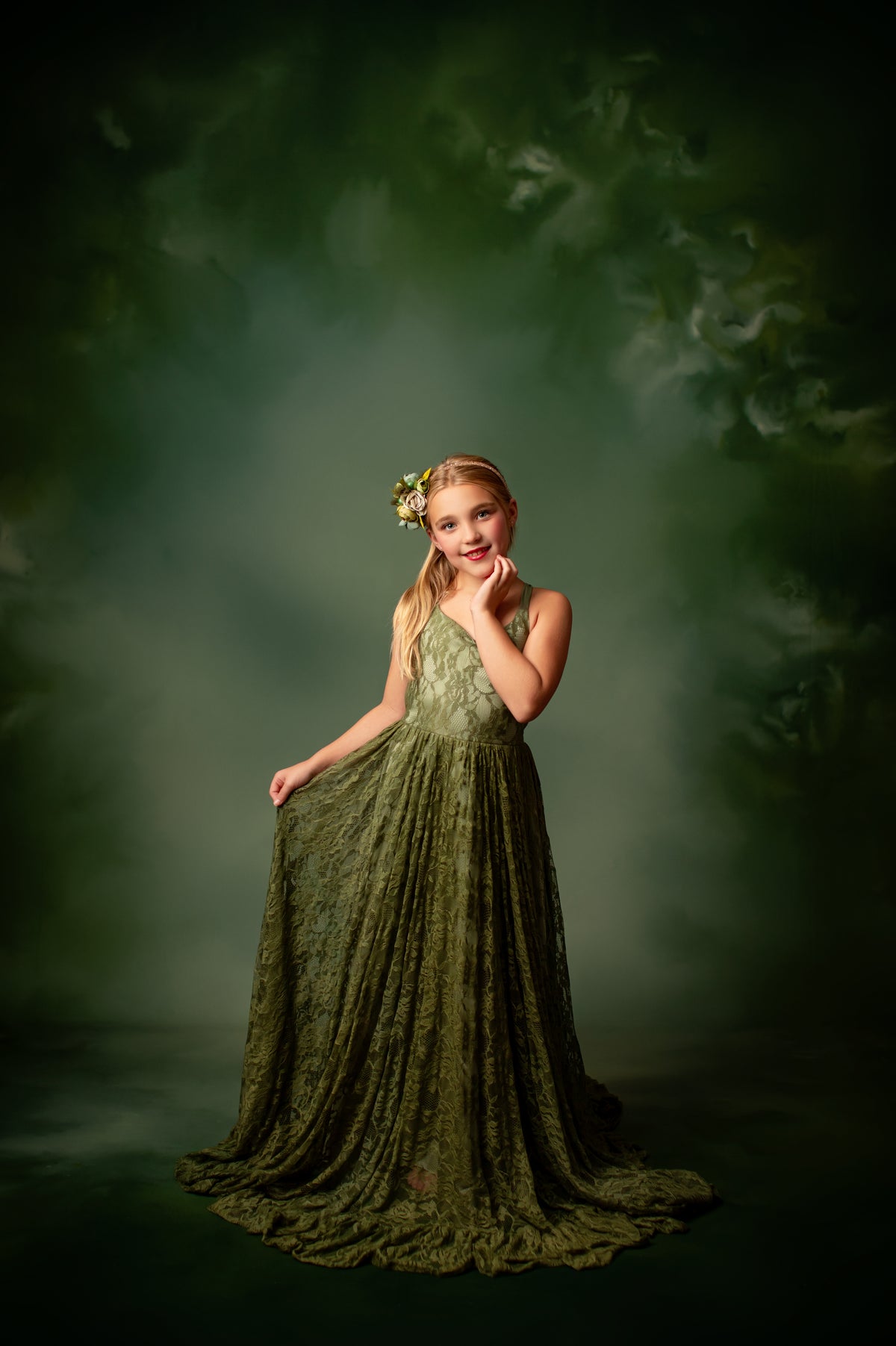 Everly Lace Dress (Solids)- Choose Your Color | Editorial Dress | Couture Gown | Special Occasion Dress