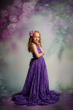 Everly Lace Dress for studio milestone session

