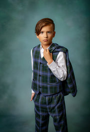 Boys' Suit Set | Pants, Vest, and Jacket | Stylish Outfit for Special Occasions