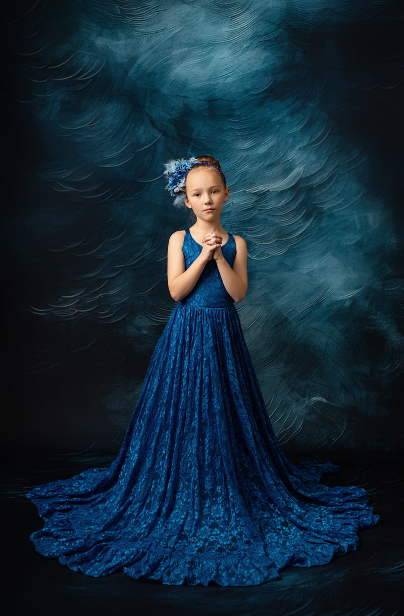 Everly Lace Dress styled for  shoot

