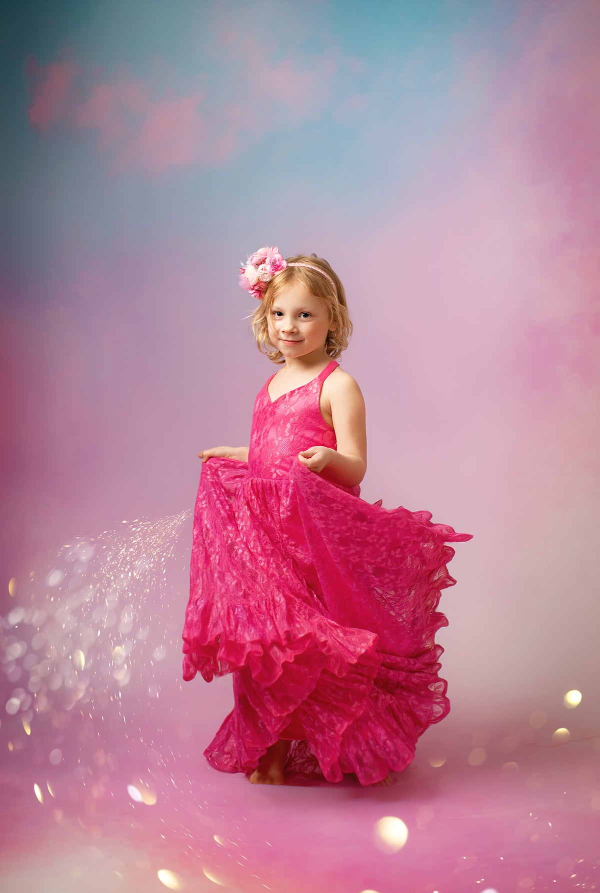 Everly Lace Dress (Solids)- Choose Your Color | Editorial Dress | Couture Gown | Special Occasion Dress