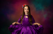 "Camila" Petal Length Dress | Editorial Couture Gown for Special Occasions