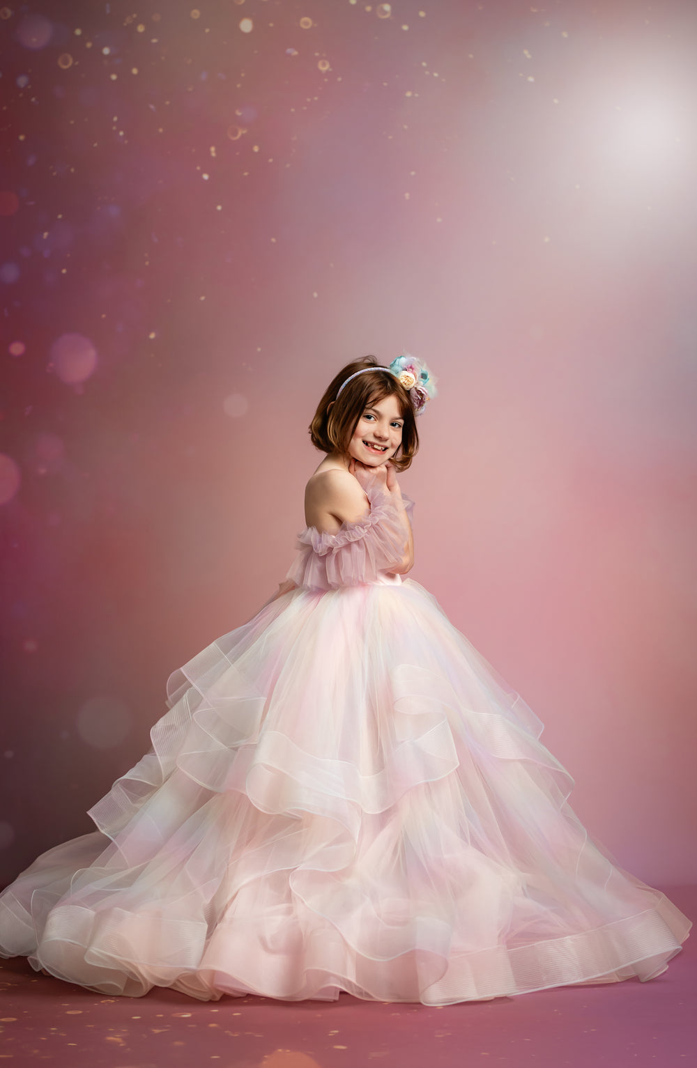 Bentley and Lace gown moment shared by a client