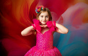 "Sparkling Princess" High Low length  Editorial Dress, Couture Gown, Special Occasion Dress