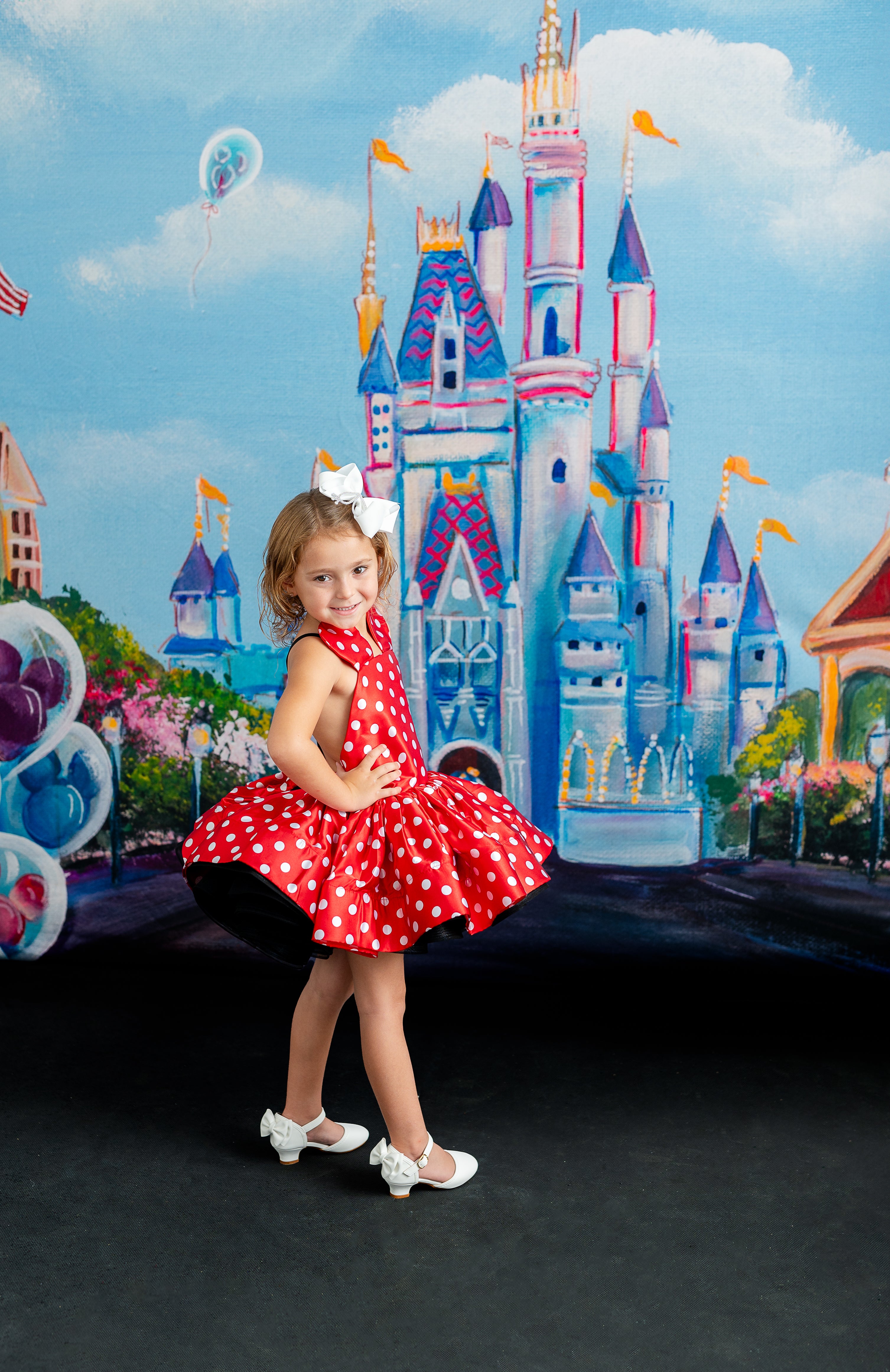 minnie mouse inspired birthday dress