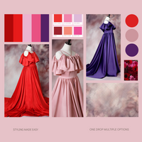 Ziggy ADULT SILK SATIN GOWN