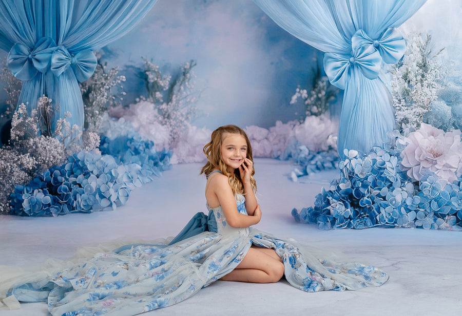 Hillary Chiffon Gown - Children-Adult sizes, Choose your color:  Editorial Dress, Couture Gown, Special Occasion Dress