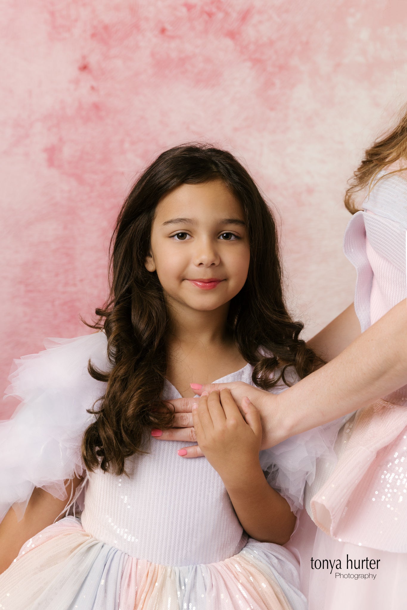 Aurora Gleam - Floor Length Gown with Detachable Tulle Sleeves (9-10 Years)