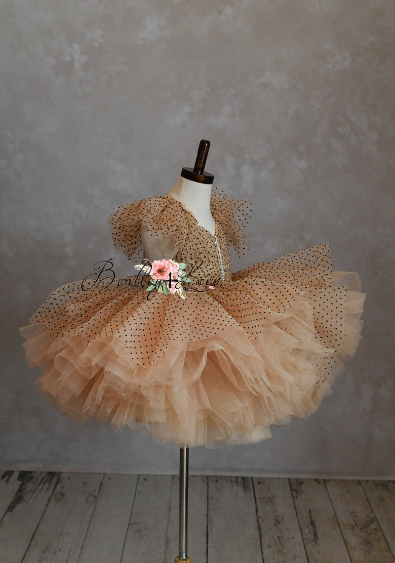 Emma Petal- Pick color option. Editorial Dress, Couture Gown, Special Occasion Dress