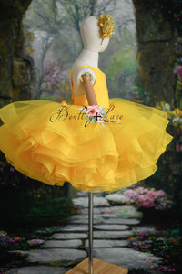 new "April Showers" -   tulle bodice with beading - jacket is not included ( 8 Year - Petite 10 Year)