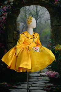 new "April Showers" -   tulle bodice with beading - jacket is not included ( 8 Year - Petite 10 Year)
