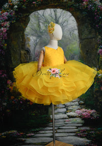 new "April Showers" -   tulle bodice with beading - jacket is not included ( 8 Year - Petite 10 Year)