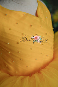 new "April Showers" -   tulle bodice with beading - jacket is not included ( 8 Year - Petite 10 Year)
