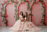 "Sugar Rosette" – Teen to Adult Floor-Length Gown | Custom Colors | Editorial & Special Occasion Dress