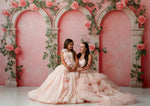 "Sugar Rosette" – Teen to Adult Floor-Length Gown | Custom Colors | Editorial & Special Occasion Dress