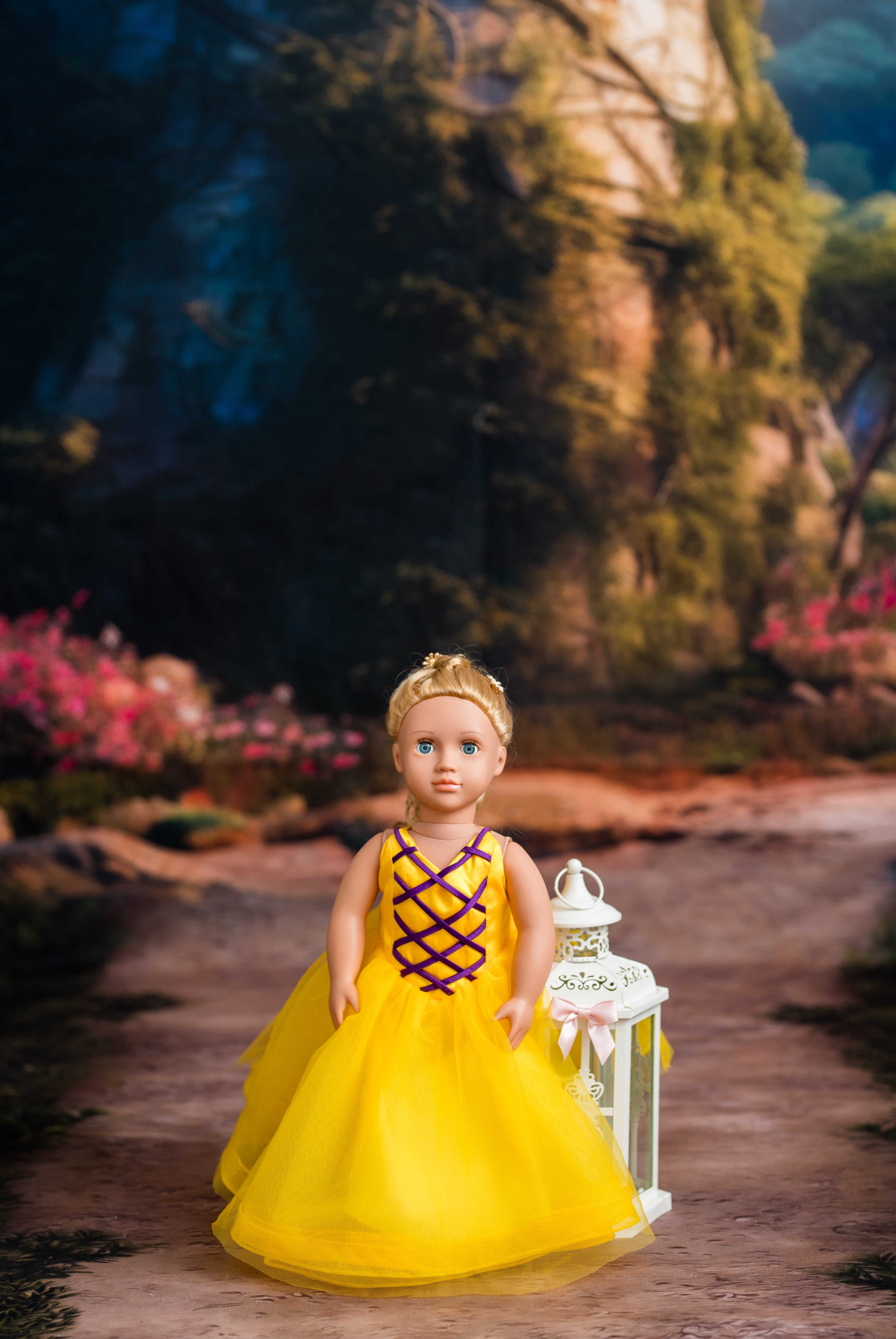 Leia's Kids (Princess Marigold) Doll Gown and Jacket | Floor-Length | Custom Colors
