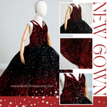 Taylor Swift inspired custom gowns - Reputation album gown