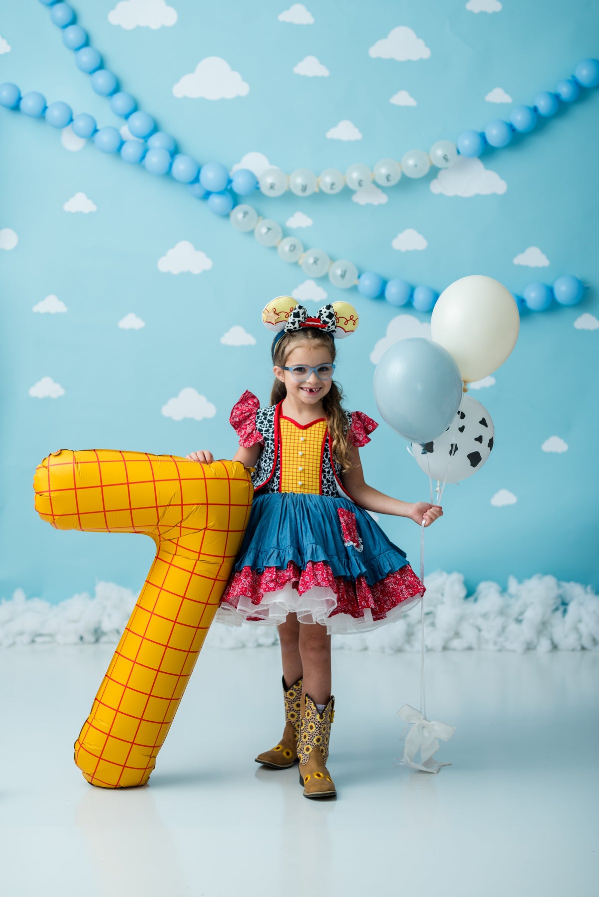 “You’ve Got a Friend” Western Twirl Dress Rental | Dress + Detachable Vest