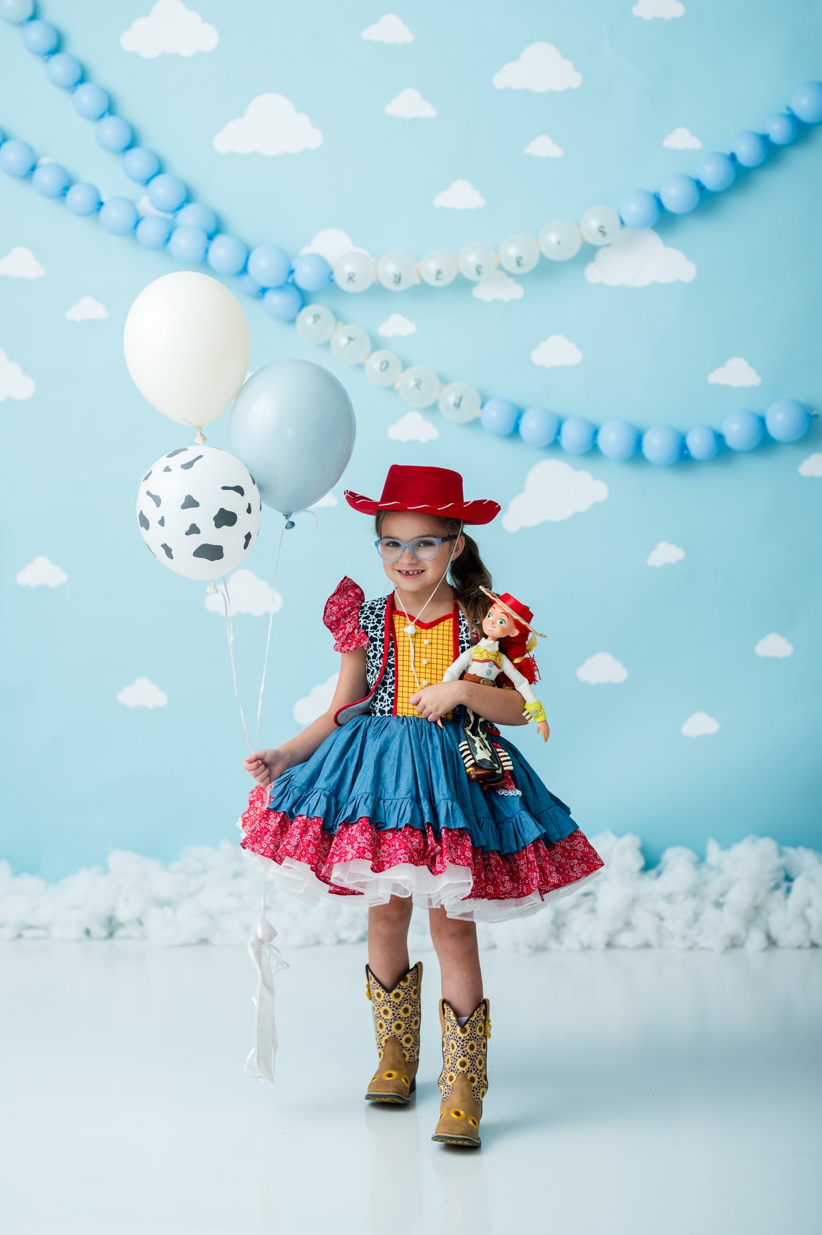 “You’ve Got a Friend” Western Twirl Dress Rental | Dress + Detachable Vest