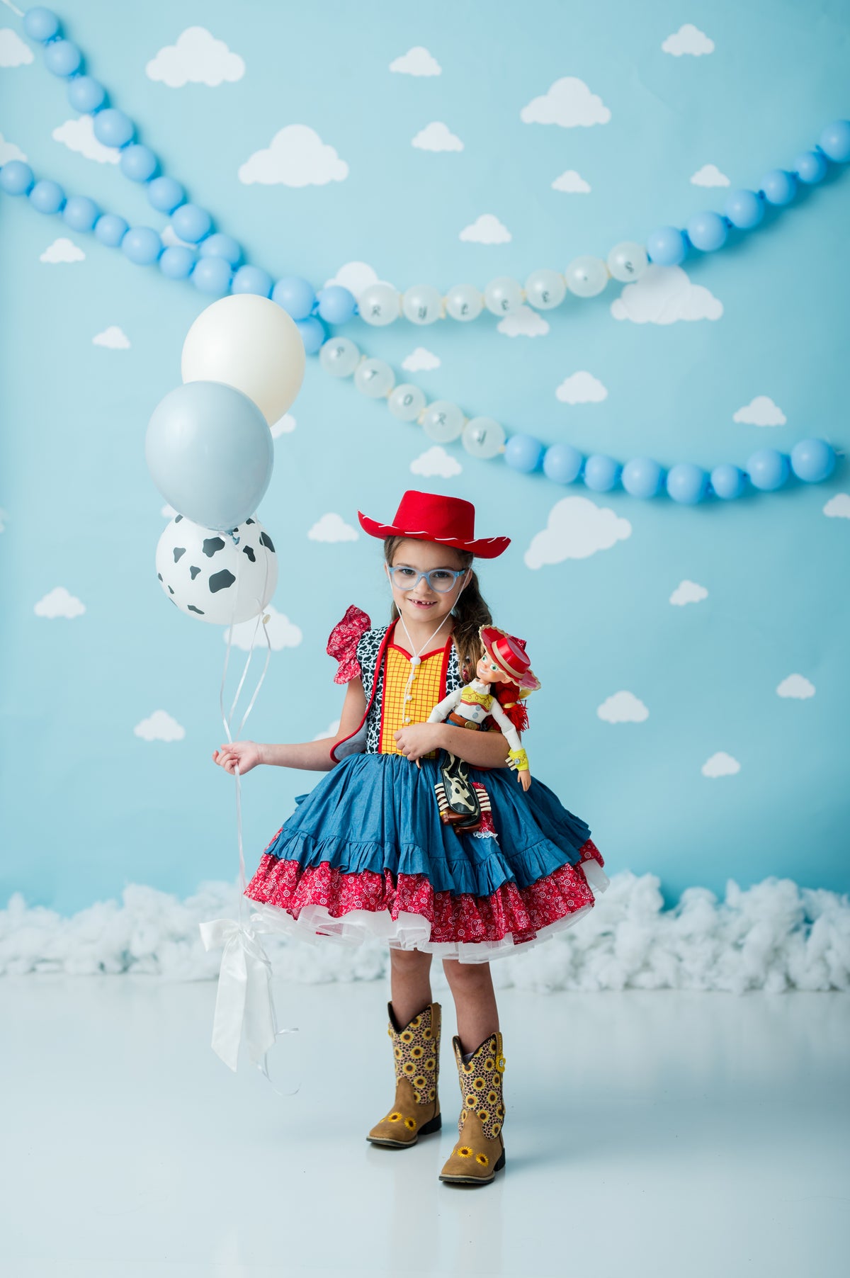 “You’ve Got a Friend” Western Twirl Dress Rental | Dress + Detachable Vest