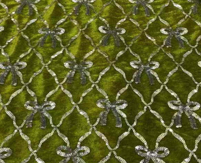 "Custom girls special occasion gown in velvet and satin"

