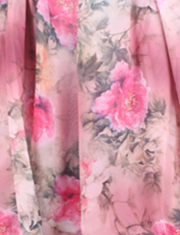 "Mystic Meadow" Chiffon Floor Length Gown - Choose your color:  Editorial Dress, Couture Gown, Special Occasion Dress
