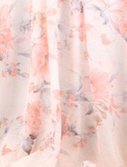 "Mystic Meadow" Chiffon Floor Length Gown - Choose your color:  Editorial Dress, Couture Gown, Special Occasion Dress