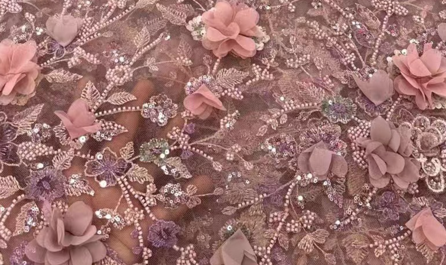 “Violet Grace” Floor-Length Gown – Detachable Sleeves | Special Occasion Dress