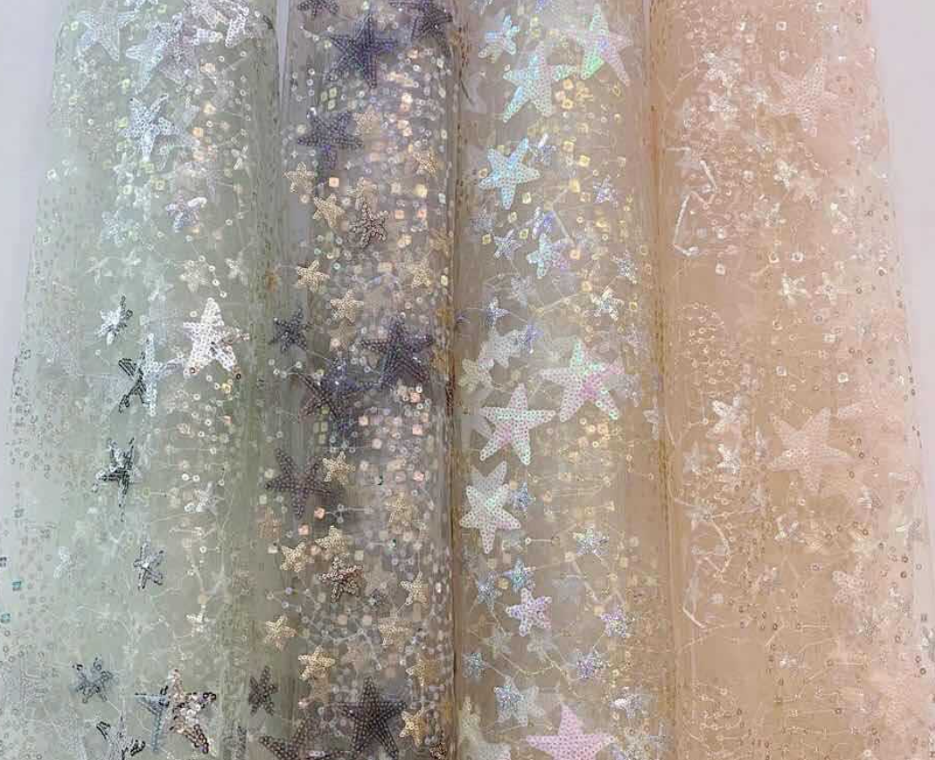 "Rainbow Starlight"-Short Length Dress – Choose Your Color- Editorial Dress, Couture Gown, Special Occasion Dress