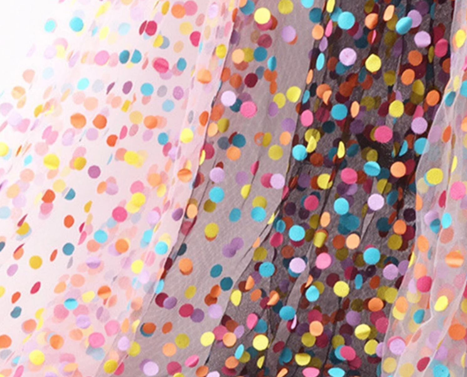 Confetti — Floor-Length Cascade Gown Choose Your Color | Editorial Dress | Couture Gown | Special Occasion Dress