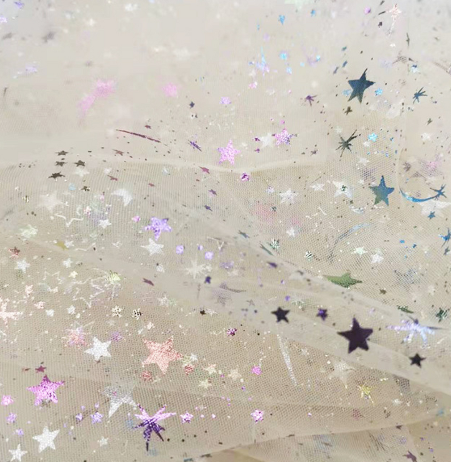 Confetti Star— Floor-Length Cascade Gown Choose Your Color | Editorial Dress | Couture Gown | Special Occasion Dress