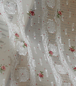 "Sugar Rosette"  -Floor Long - Custom Colors Available | Editorial Dress | Special Occasion Gown