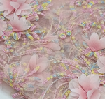 Blossom Promise Floor-Length Gown – Couture Editorial Dress for Special Occasions