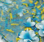 Blossom Promise Floor-Length Gown – Couture Editorial Dress for Special Occasions