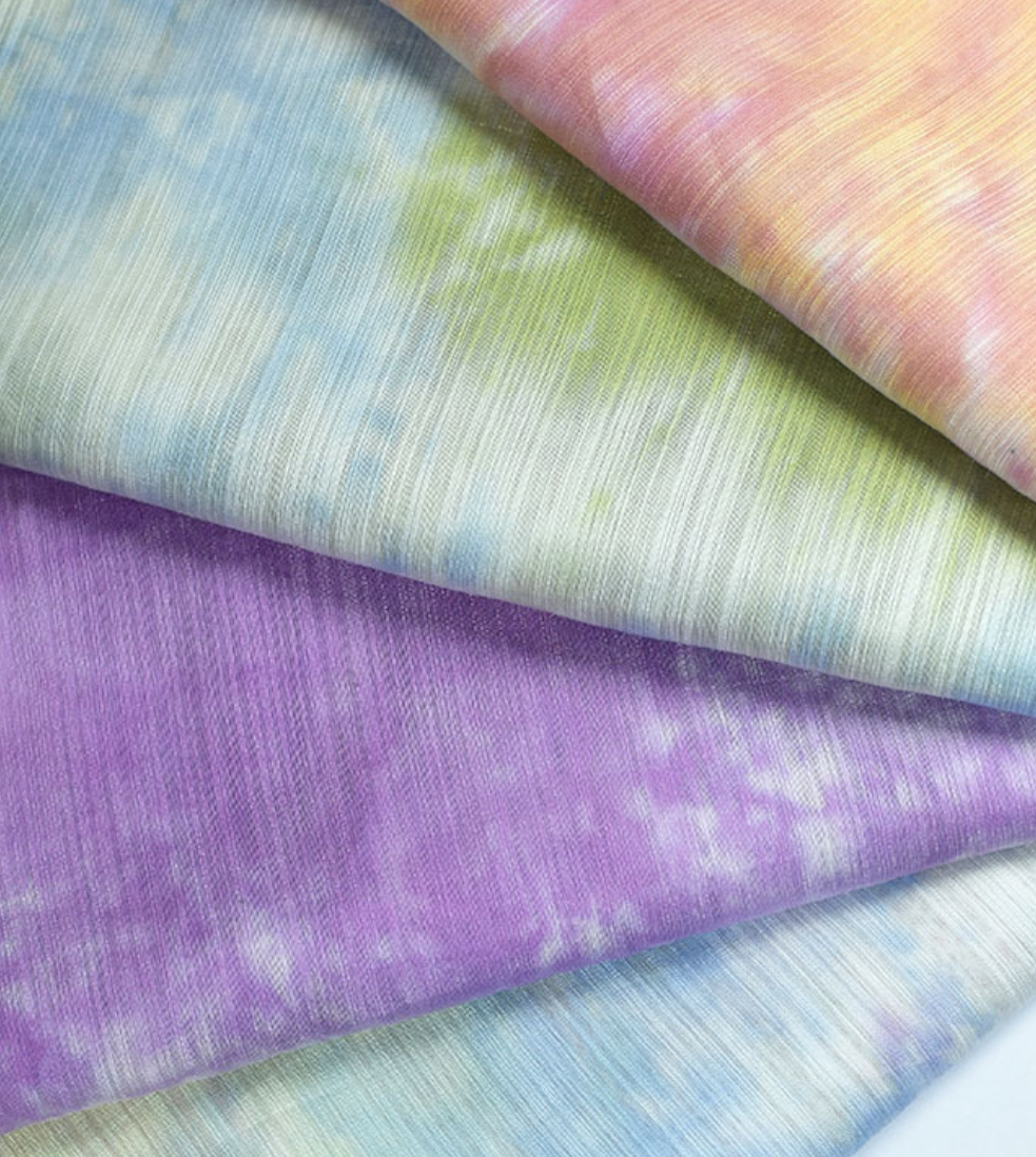Watercolor Bamboo Silk Blend PRE ORDER Fabric/Custom Gown
