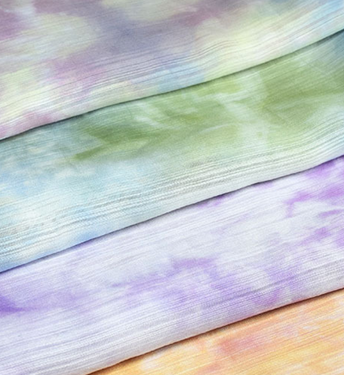 Watercolor Bamboo Silk Blend PRE ORDER Fabric/Custom Gown