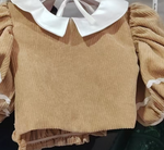 PRE ORDER Merry & Frosted Gingerbread Apron Dress  – Deluxe Holiday  Set  | Custom Colors Available | Editorial Dress | Special Occasion Gown