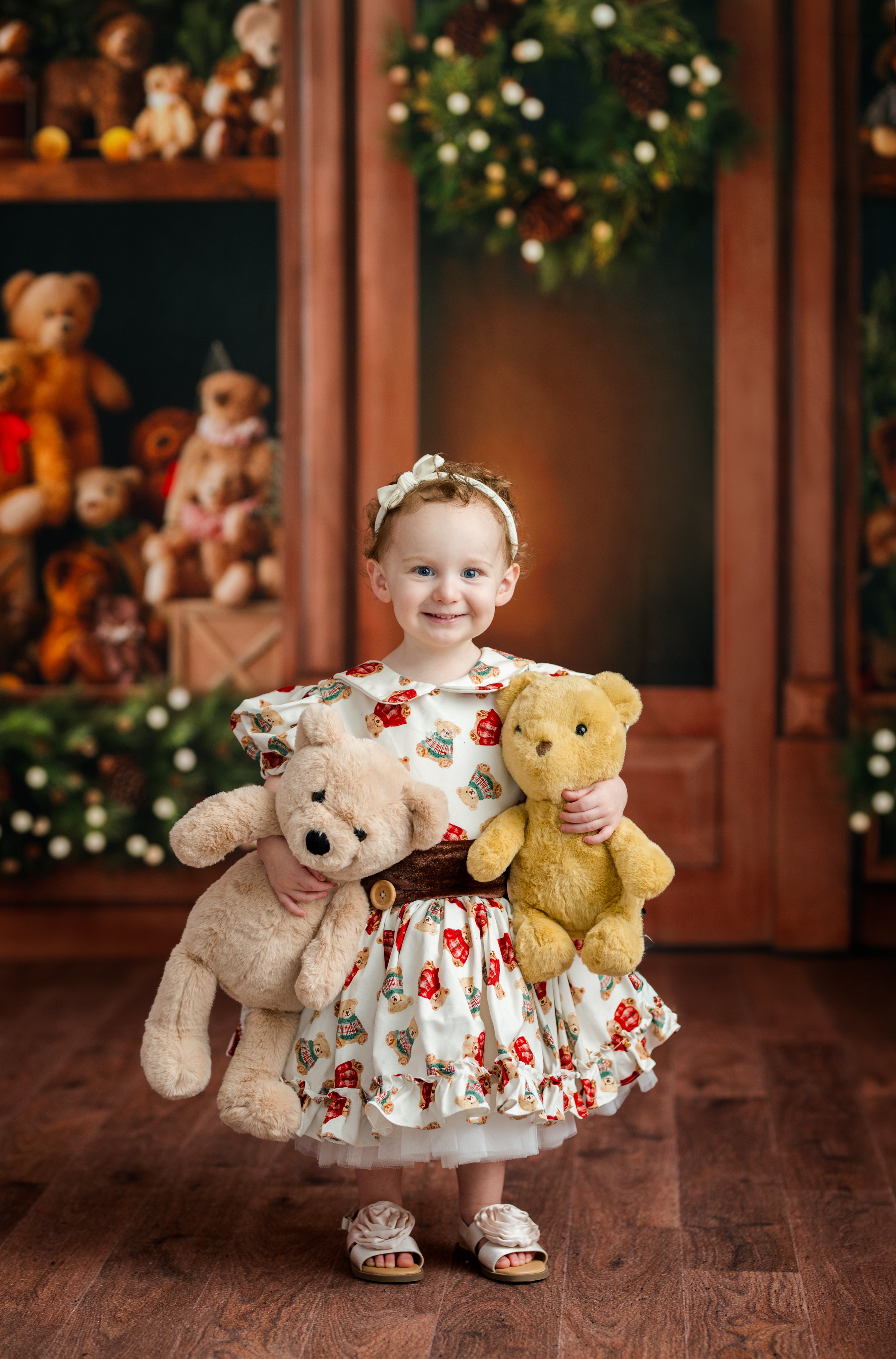 Little Bear Darling Christmas Dress Rental | Fits 4Y-5Y
