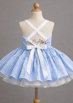 "Bluebird Path Dress" Vintage Petal Dress | Editorial Couture Gown for Special Occasions