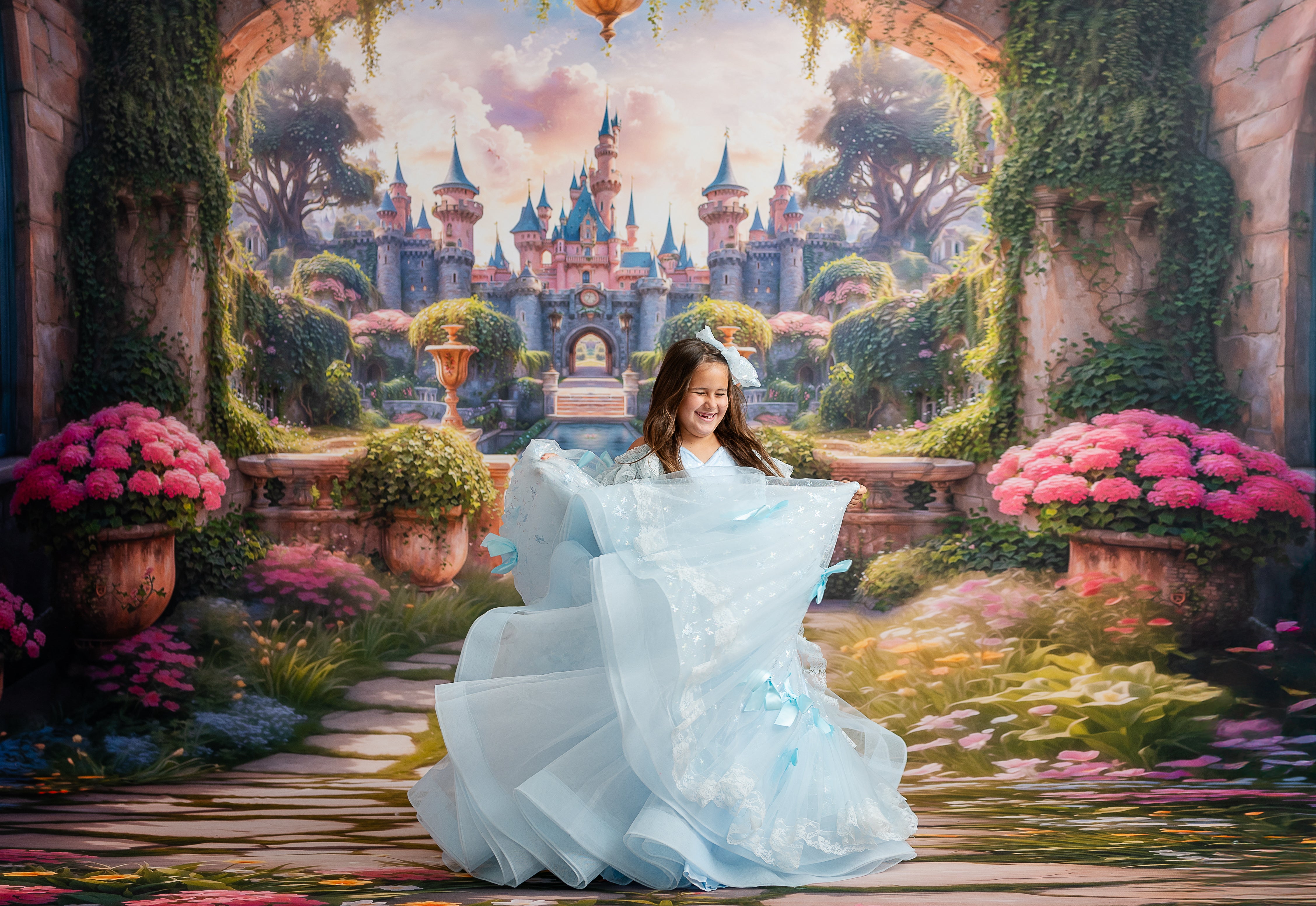 Custom Whimsy Bows Couture Gown – custom color options - GORGEOUS SPECIAL OCCASION OR PHOTO SHOOT DRESS