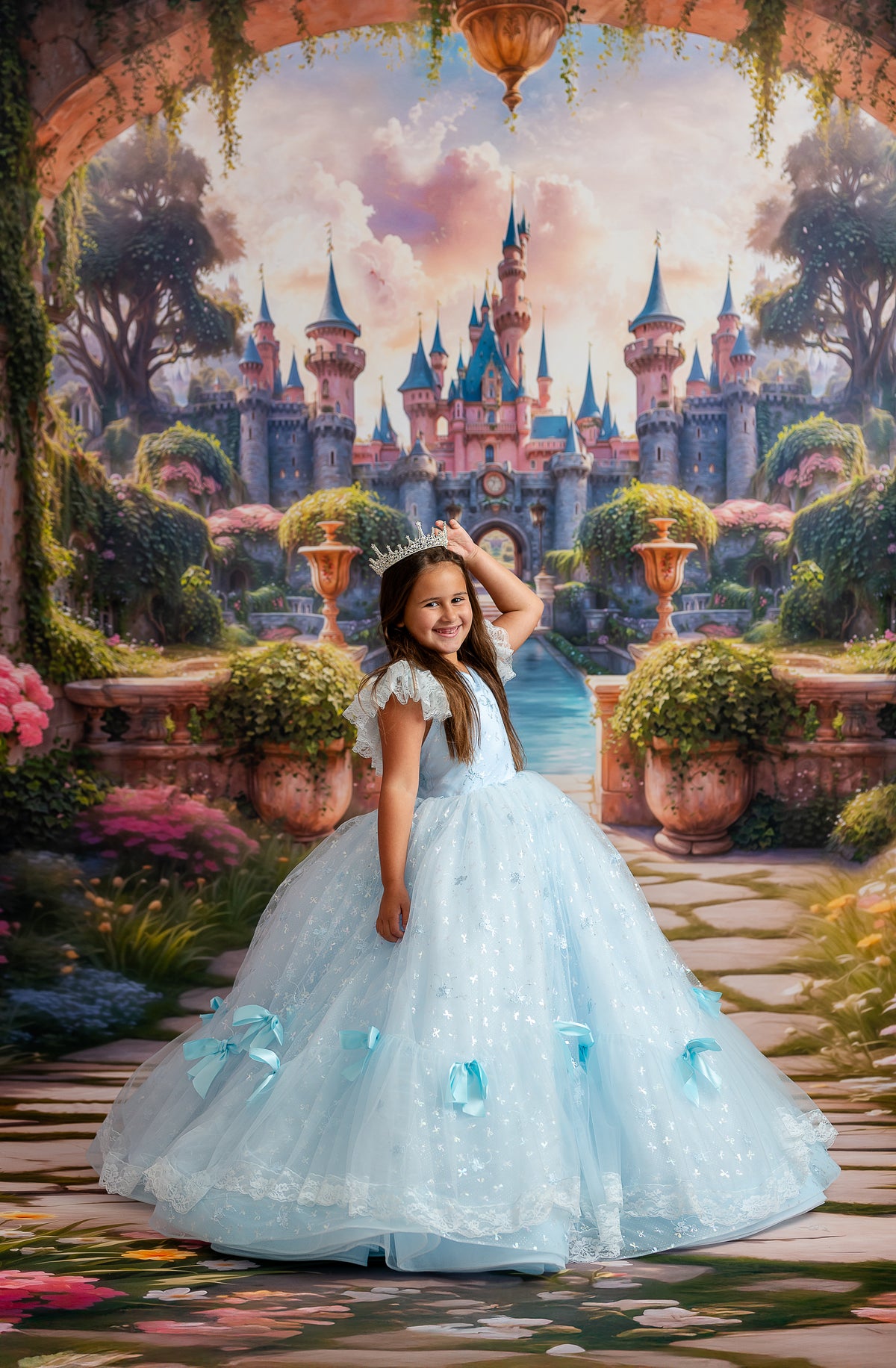 Custom Whimsy Bows Couture Gown | Special Occasion & Photoshoot Dress