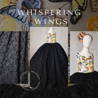 New Whispering Wings Butterfly Rental Gown | Fits 8Y–10Y