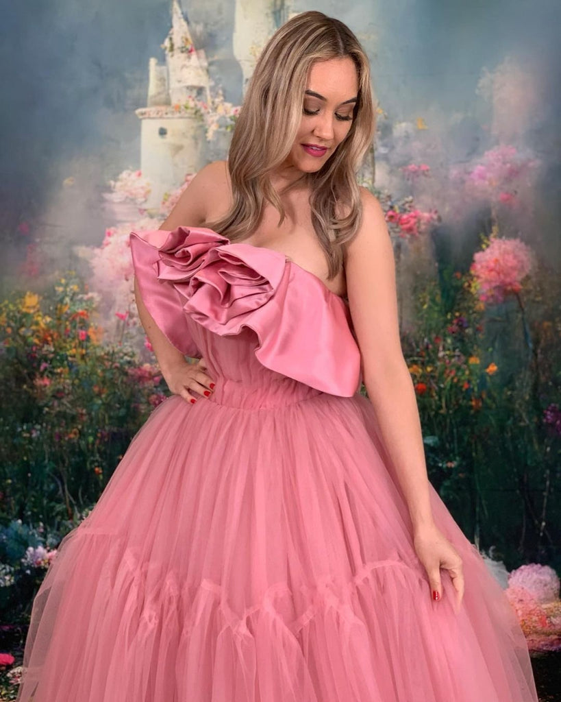 "Adriana" Floor long gown (Teen-Adult) Couture Rental Gown
