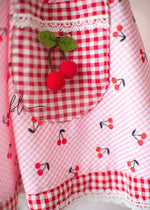 Cherry Picnic Custom Heirloom Dress Option One