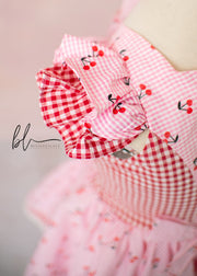 Cherry Picnic Custom Heirloom Dress Option One