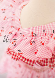 Cherry Picnic Custom Heirloom Dress Option One