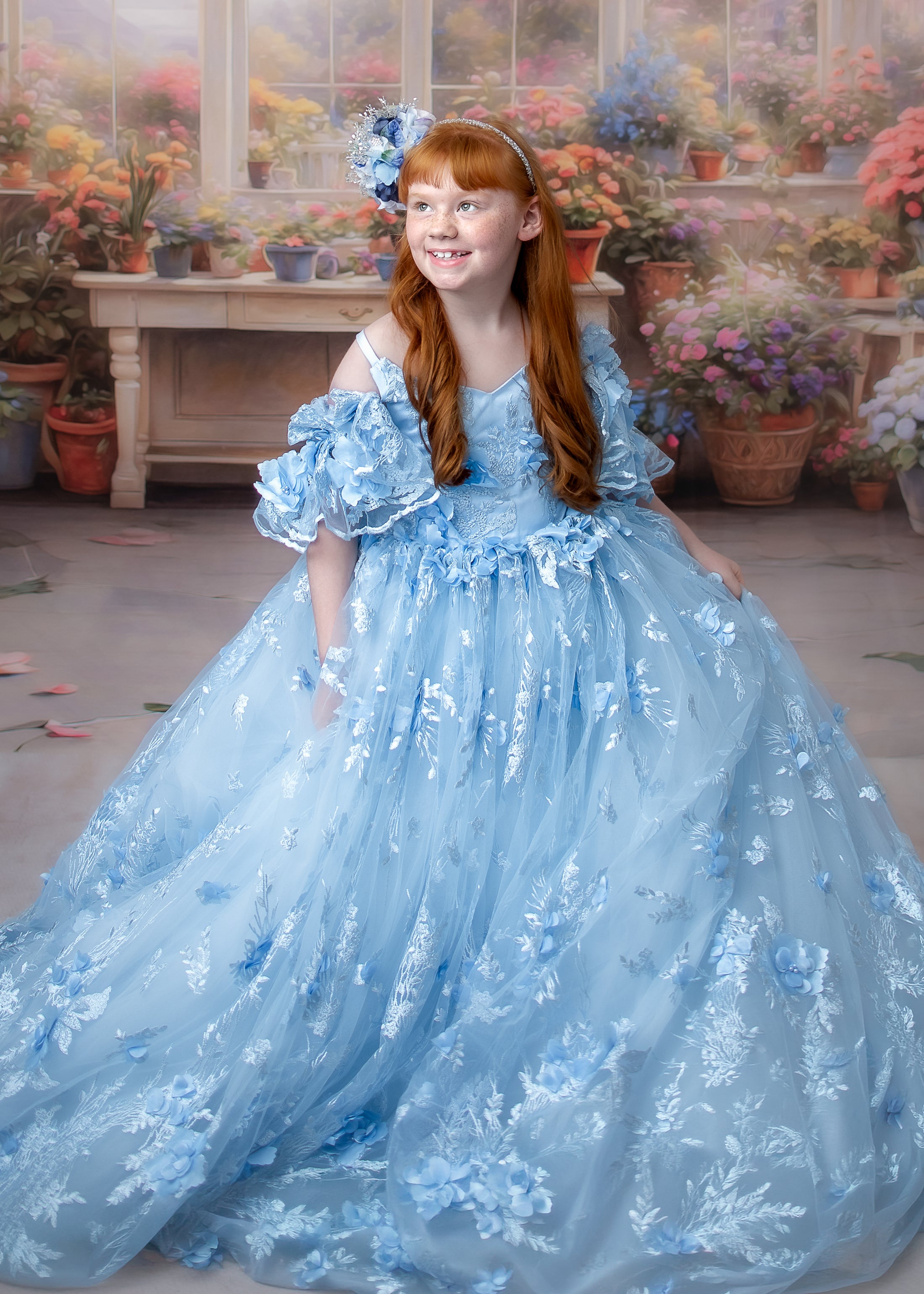 Bentley and Lace made to order couture gown