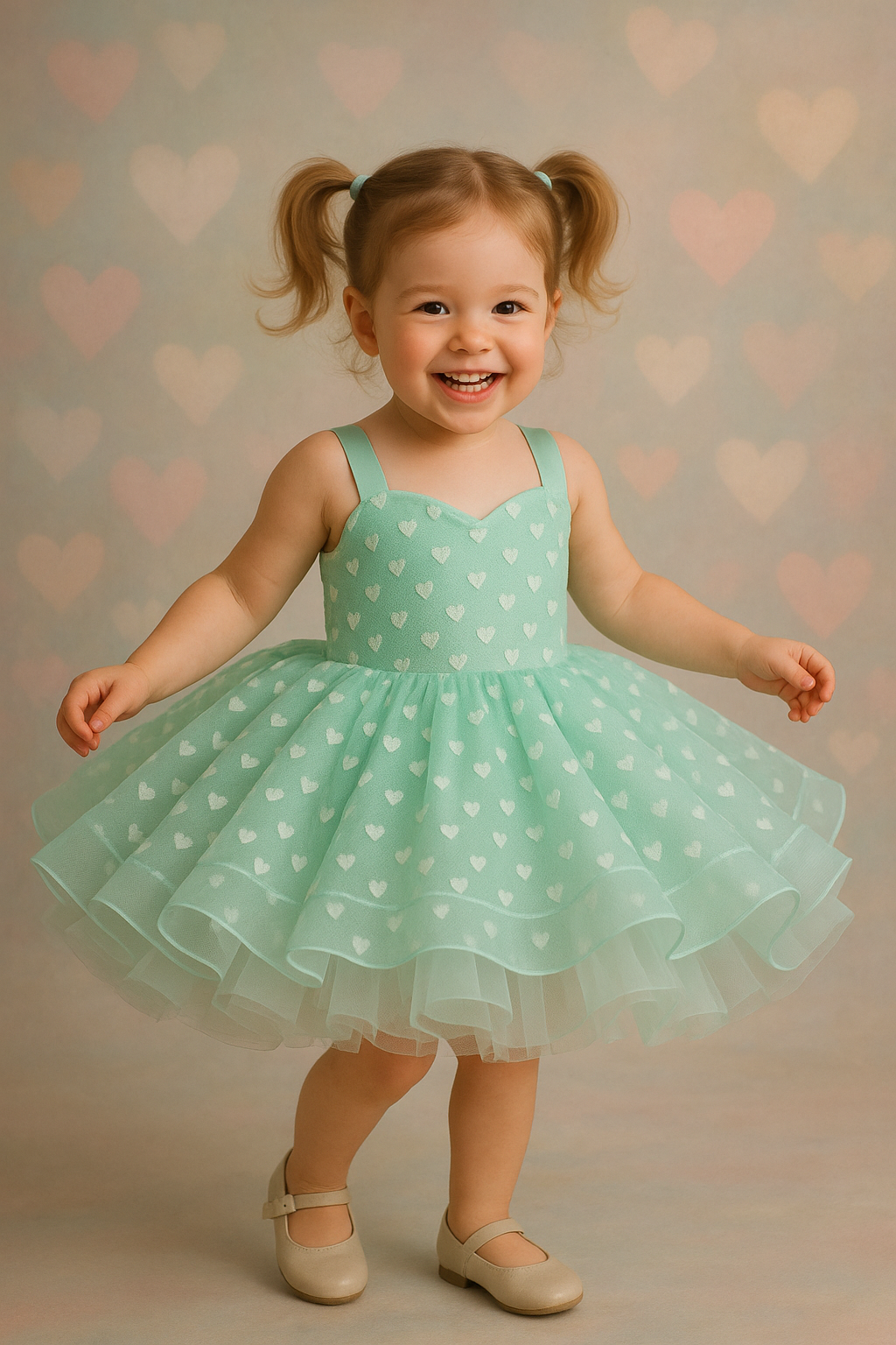 REMNANT Green/Seafoam  HEARTS